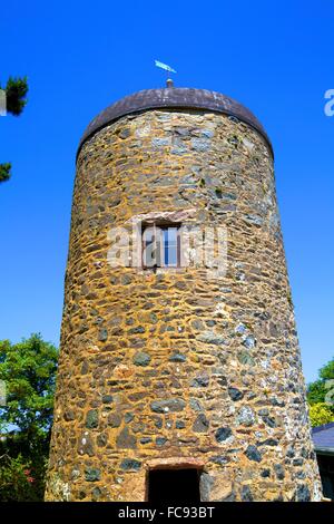 Historic Tower, Sark, Channel Islands, United Kingdom, Europe Stock Photo