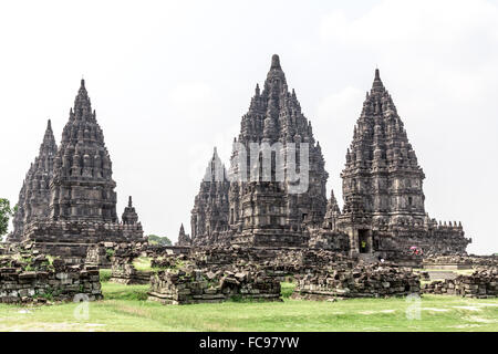 Prambanan Temple Compounds. Stock Photo