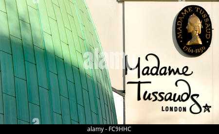 London, England, UK. Madame Tussauds in Marylebone Road - waxworks museum Stock Photo