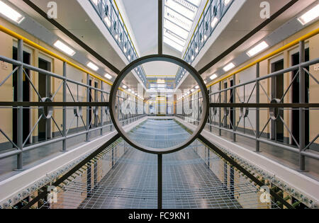 Modern prison Stock Photo