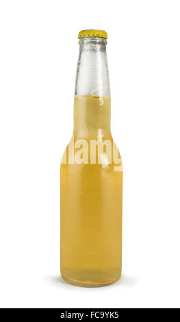 Beer bottle isolated Stock Photo