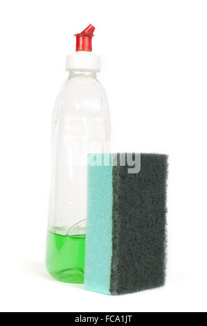 Sponge for washing dishes Stock Photo