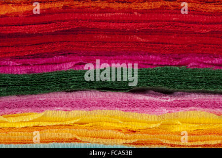 Multicolored papers Stock Photo