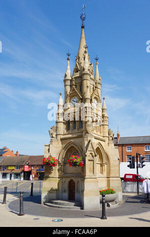 England, Warwickshire, Stratford upon Avon, The American Fountain.. Stock Photo