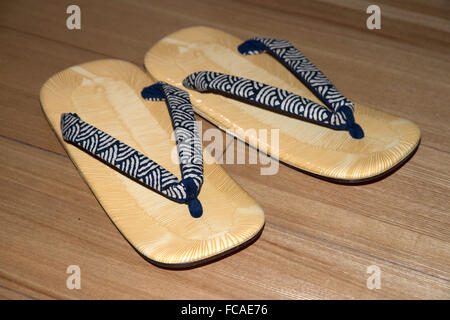 Japanese Seta sandals Stock Photo