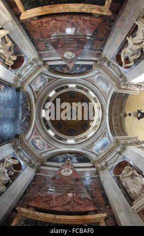 Chigi Chapel, Santa Maria del Popolo, Rome, Italy Stock Photo ...