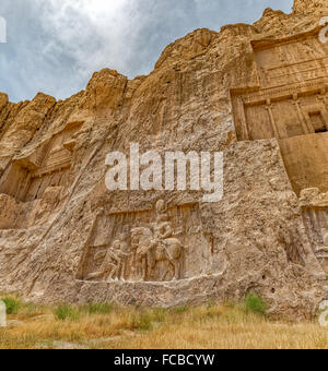 Naqsh-e Rustam Relief Stock Photo