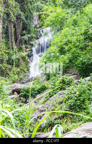 Huay Kaew waterfall in Chiangmai, Thailand Stock Photo