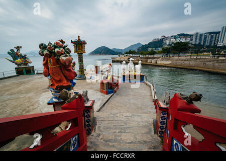 The Kwum Yam Shrine at Repulse Bay, in Hong Kong, Hong Kong. Stock Photo