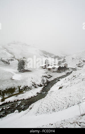 Julierpass, Winter, Schnee, Kanton Graubünden, Alpen, Schweiz |  Julier Pass, winter, snow, Graubünden, Switzerland Stock Photo