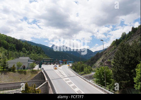 Fréjus Road Tunnel Stock Photo