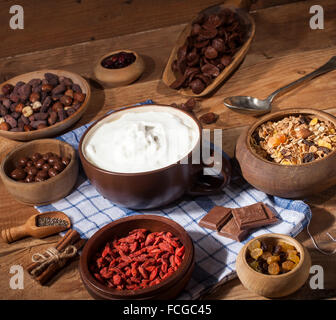 Healthy Breakfast Concept Stock Photo