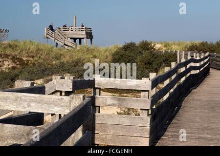 ILLUSTRATION OF LE TOUQUET, (62) PAS DE CALAIS, NORD PAS DE CALAIS, FRANCE, EUROPE Stock Photo