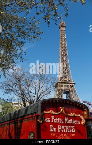 ILLUSTRATION OF THE CITY OF PARIS (75), FRANCE Stock Photo