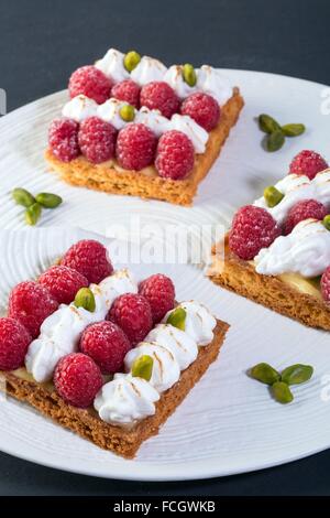 DISHES FROM THE COOKBOOK BY LAURENT CLEMENT, MICHELIN-STARRED CHEF, CHARTRES, FRANCE Stock Photo