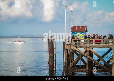 ILLUSTRATION OF THE ARCACHON BAY, (33) GIRONDE, FRANCE Stock Photo