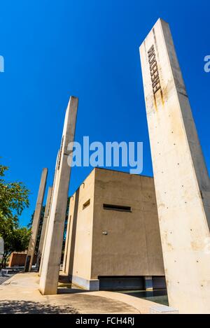 pillars of the constitution at the Apartheid Museum in Johannesburg ...