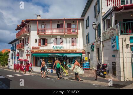 ILLUSTRATION BASQUE COUNTRY, (64) PYRENEES-ATLANTIQUES, AQUITAINE, FRANCE Stock Photo