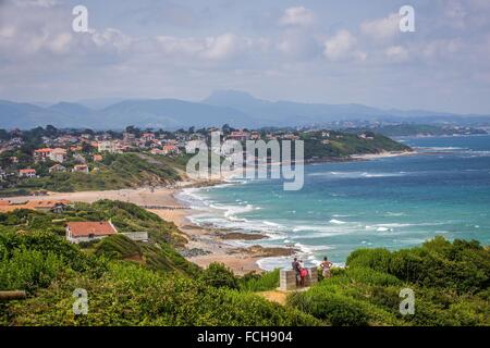 ILLUSTRATION BASQUE COUNTRY, (64) PYRENEES-ATLANTIQUES, AQUITAINE, FRANCE Stock Photo