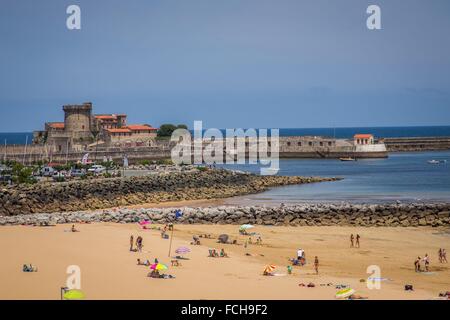 ILLUSTRATION BASQUE COUNTRY, (64) PYRENEES-ATLANTIQUES, AQUITAINE, FRANCE Stock Photo