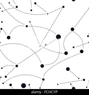 Seamless Modern Vector Pattern With Dots Stock Vector Image & Art - Alamy