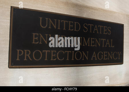 United States Environmental Protection Agency Building Sign Stock Photo