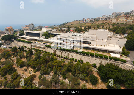 Casino du Liban, aerial, Jounieh, Beirut, Lebanon Stock Photo