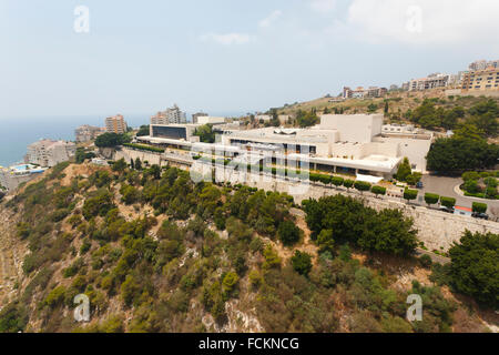 Casino du Liban, aerial, Jounieh, Beirut, Lebanon Stock Photo