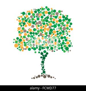 Square Root Tree Nature Environment Logo Design Vector Stock Vector ...