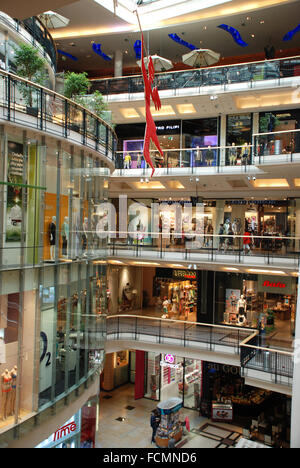 Palladium shopping mall Prague Czech Republic Stock Photo