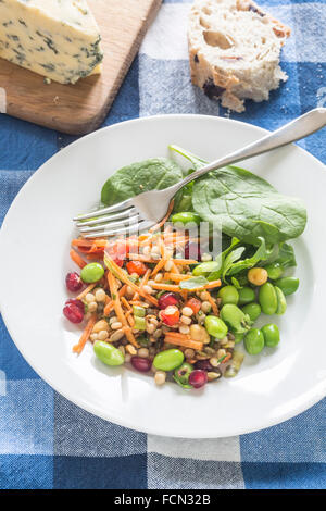 Rainbow Vegetable Salad Stock Photo
