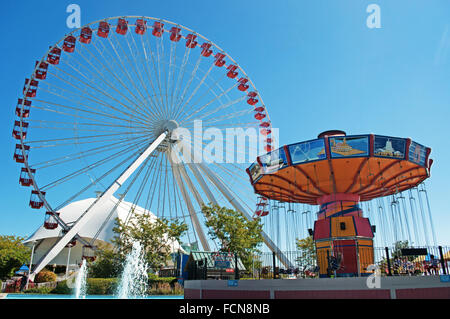 Chicago, Michigan Lake, Illinois, United States of America, Usa Stock Photo