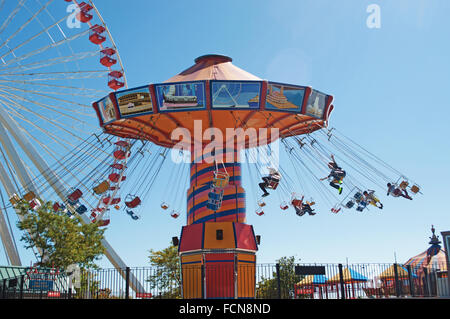 Chicago, Michigan Lake, Illinois, United States of America, Usa Stock Photo