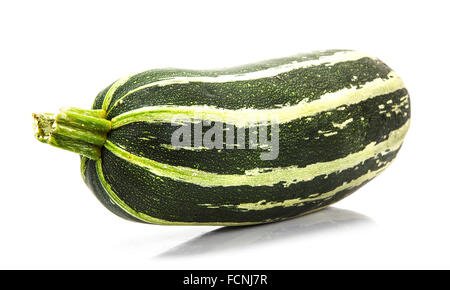 Fresh marrow  Isolated on white Stock Photo