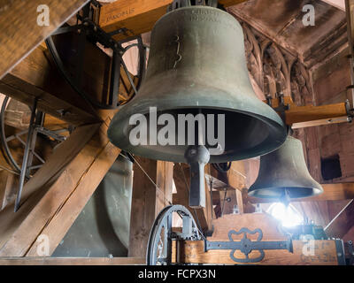 Large bell of Freiburg munster (Freiburg im Breisgau, Germany) Stock Photo