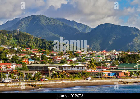 Roseau Capital Of Dominica West Indies Stock Photo