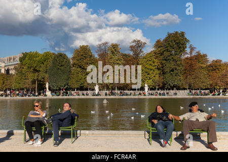 Jardin des Tuileries, Paris, France Stock Photo