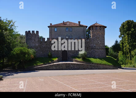 Tricesimo in Italien, Burg - Tricesimo in Italy, the castle Stock Photo