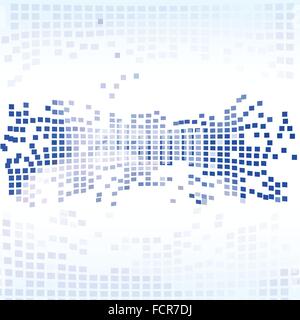 Blue technology background Stock Vector