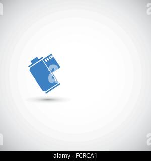 Film canister Stock Vector
