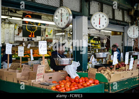 The Italian Market, Philadelphia, Pennsylvania, USA Stock Photo