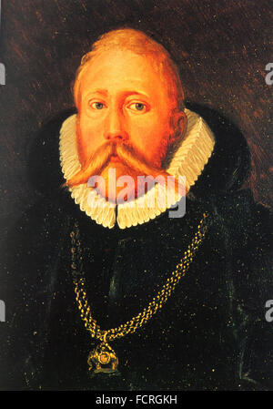 TYCHO BRAHE (1546-1601) Danish astronomer Stock Photo