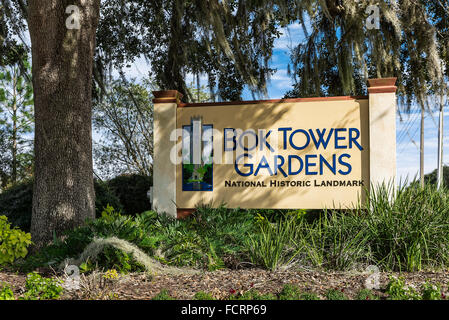 Bok Tower Gardens, Lake Wales, Florida, USA Stock Photo