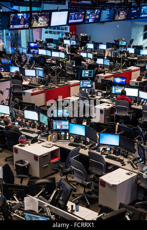 CNN World Headquarters, Atlanta, Georgia, USA Stock Photo