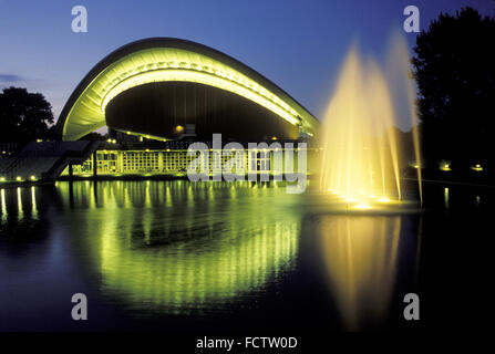 DEU, Germany, Berlin, House of the World Cultures, formerly known as Congress Hall,    DEU, Deutschland, Berlin, Haus der Kultur Stock Photo