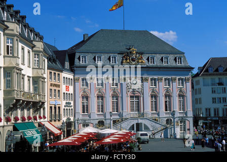 DEU, Germany, Bonn, the old town hall at the market place, baroque building.  DEU, Deutschland, Bonn, das Alte Rathaus am Markt, Stock Photo