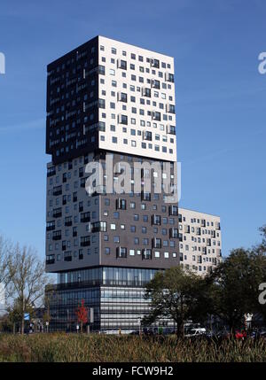 Modern buildin 'La Liberte' in the city of Groningen. The Netherlands Stock Photo