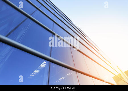 Modern building -  business background with copyspace Stock Photo