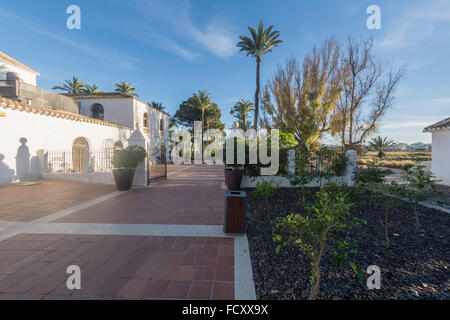 Gardens at Hacienda Riquelme Stock Photo