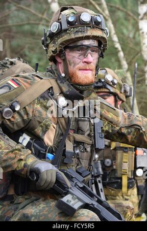 Light Infantry soldier of 3rd Company, 1st Infantry Battalion during a ...